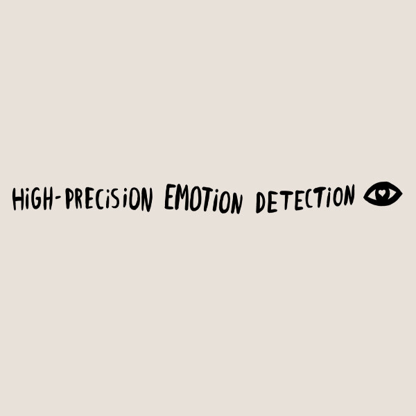 Временное тату High precision emotion detection - длинный вариант (2 штуки в наборе)
