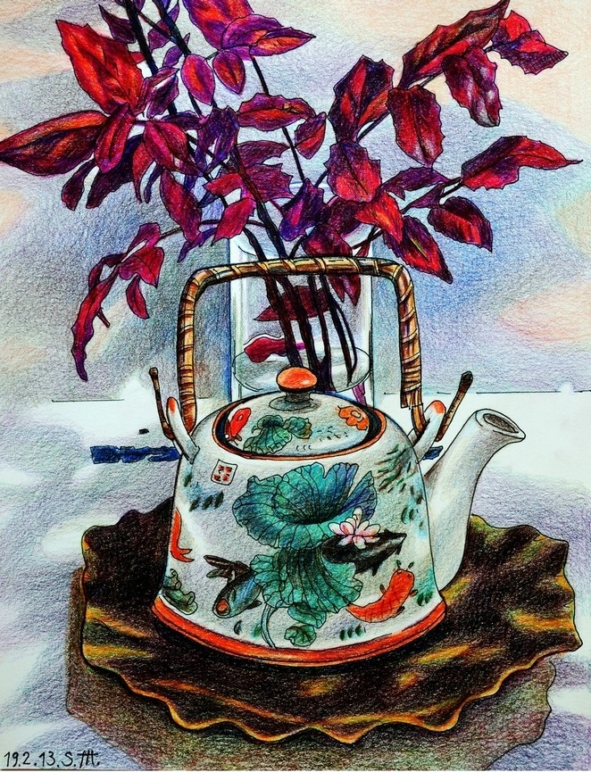 Репродукция на фотобумаге "Чайник"