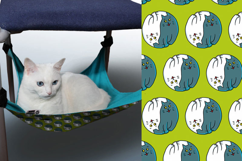 Гамак для кошек на ножки стула