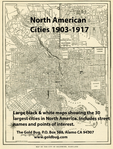 Historic Map Libraries - North American Cities 1903-1917