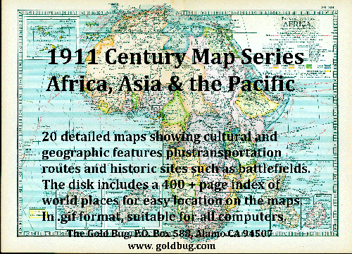 Historic Map Libraries  - Africa, Asia and the South Pacific 1911