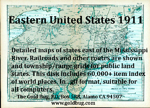 Historic Map Libraries - Eastern United States 1911