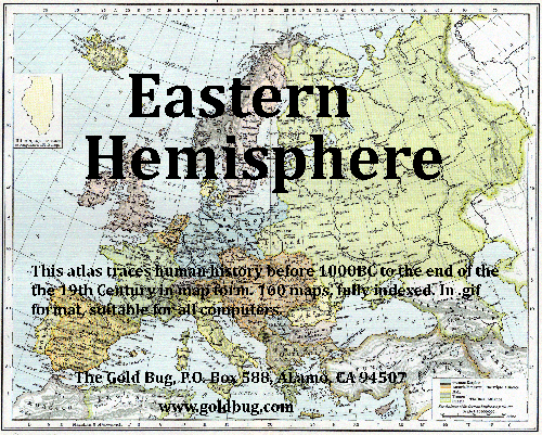 Historical Atlas of the Eastern Hemisphere 1000BC to 19th Century