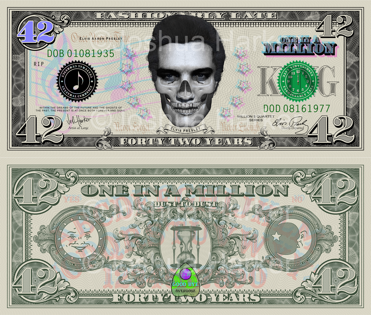 Fashionably Late Cultural Currency Portrait: Elvis Presley
