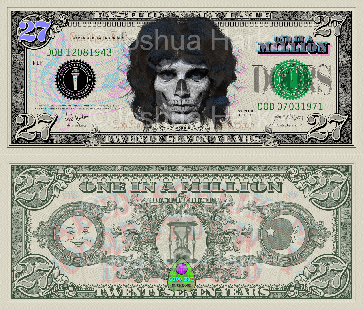 Fashionably Late Cultural Currency Portrait: Jim Morrison