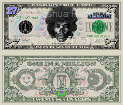 Fashionably Late Cultural Currency Portrait: Jimi Hendrix