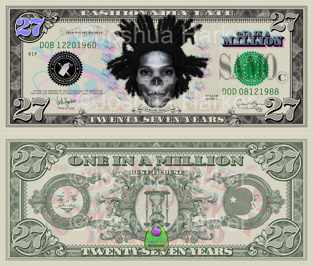 Fashionably Late Cultural Currency Portrait: Jean-Michel Basquiat