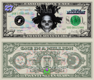 Fashionably Late Cultural Currency Portrait: Jean-Michel Basquiat