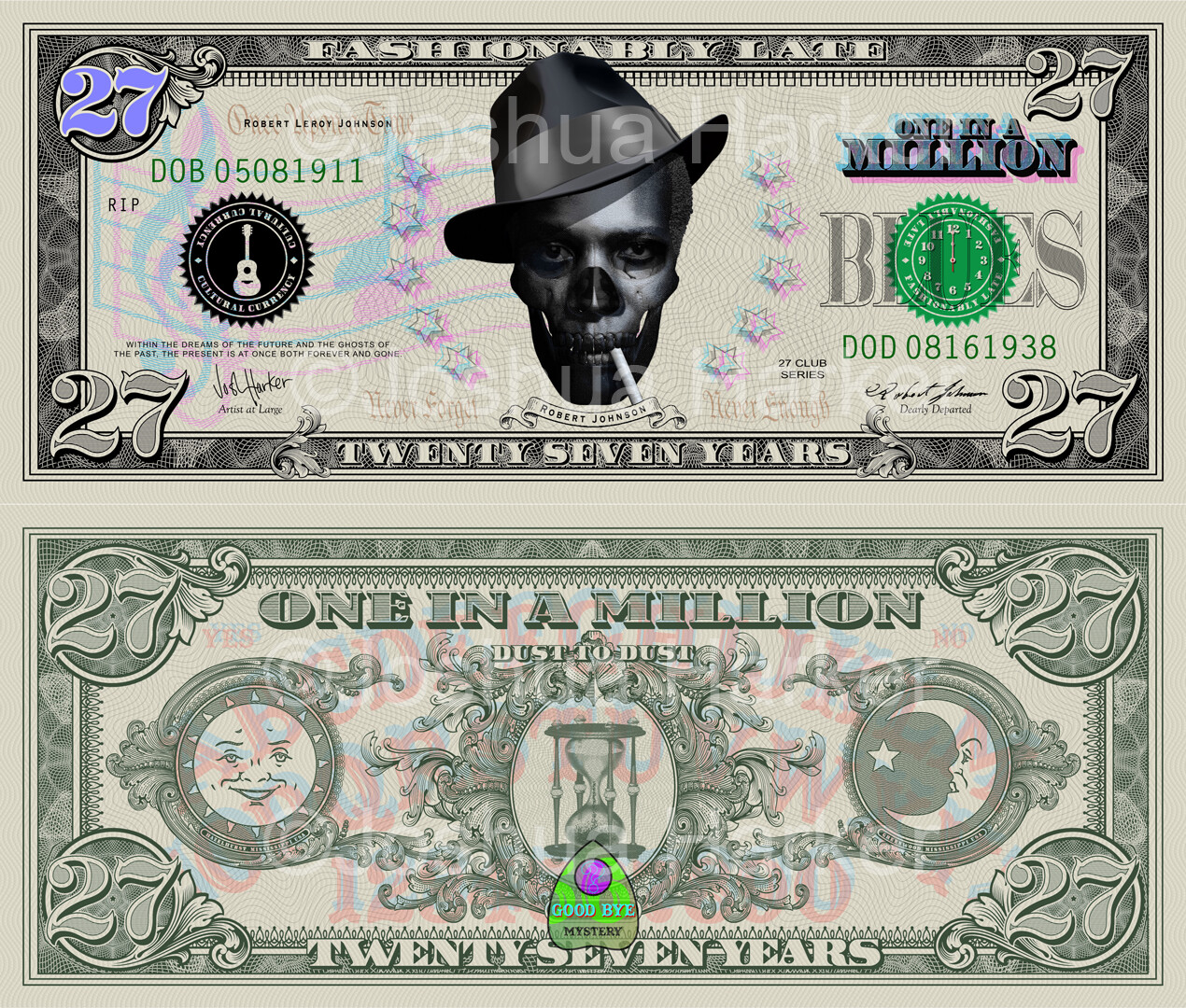 Fashionably Late Cultural Currency Portrait: Robert Johnson