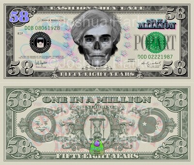 Fashionably Late Cultural Currency Portrait: Andy Warhol
