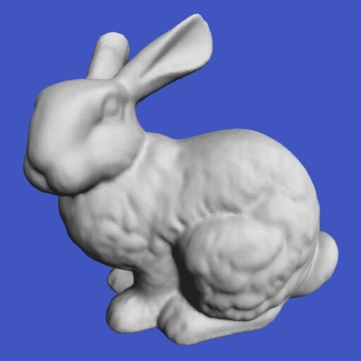 &quot;Stanford Bunny&quot; Mesh to Solid Conversion
