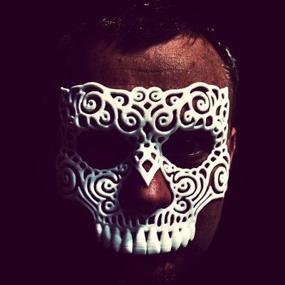 Venetian Skull Mask