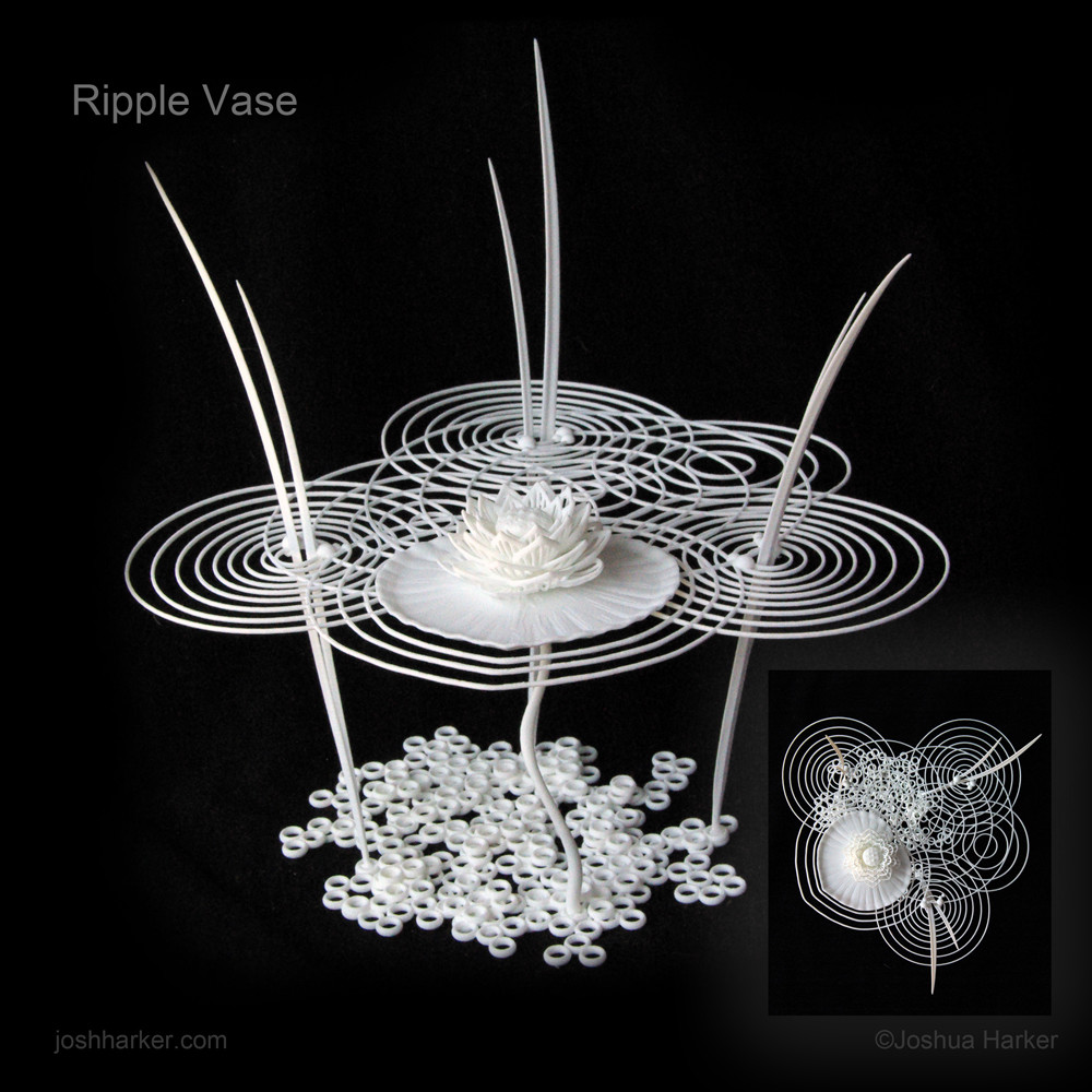&quot;Ondulazione&quot; Ripple Vase