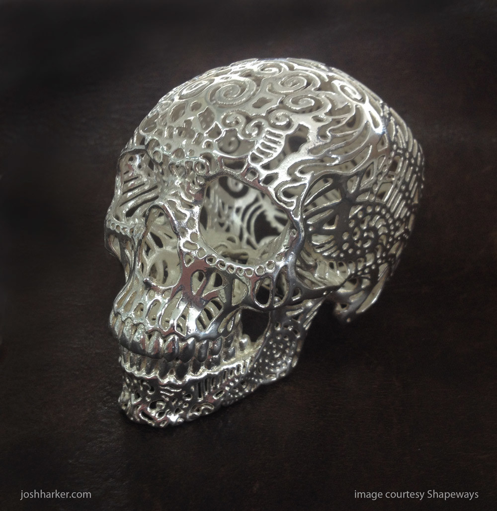 Crania Anatomica Filigre: Sterling Silver (Limited Edition)