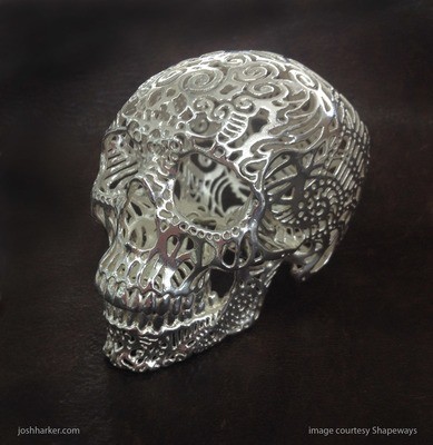 Crania Anatomica Filigre: Sterling Silver (Limited Edition)