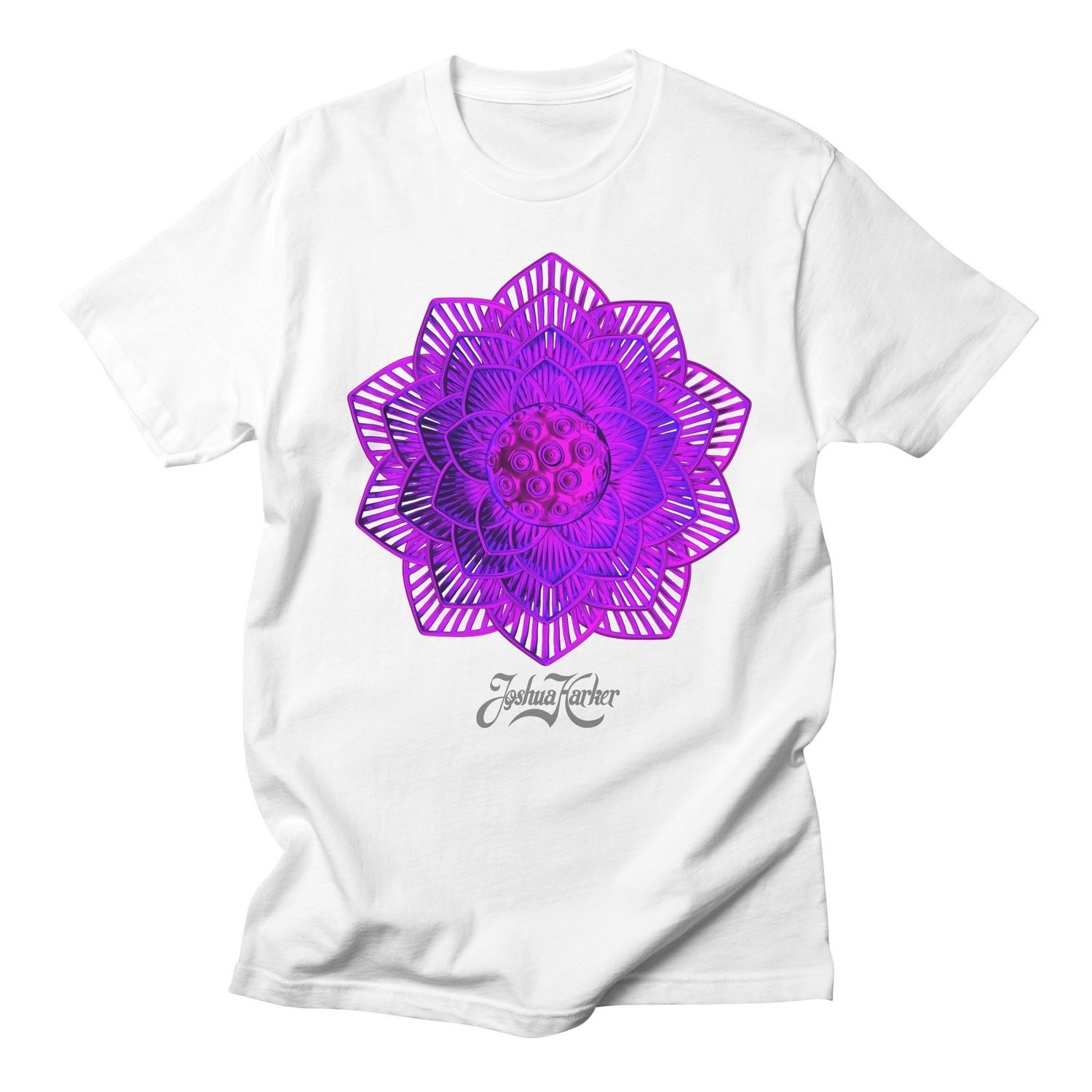 &quot;Graze Arigato Lotus&quot; T-Shirt (Violet)