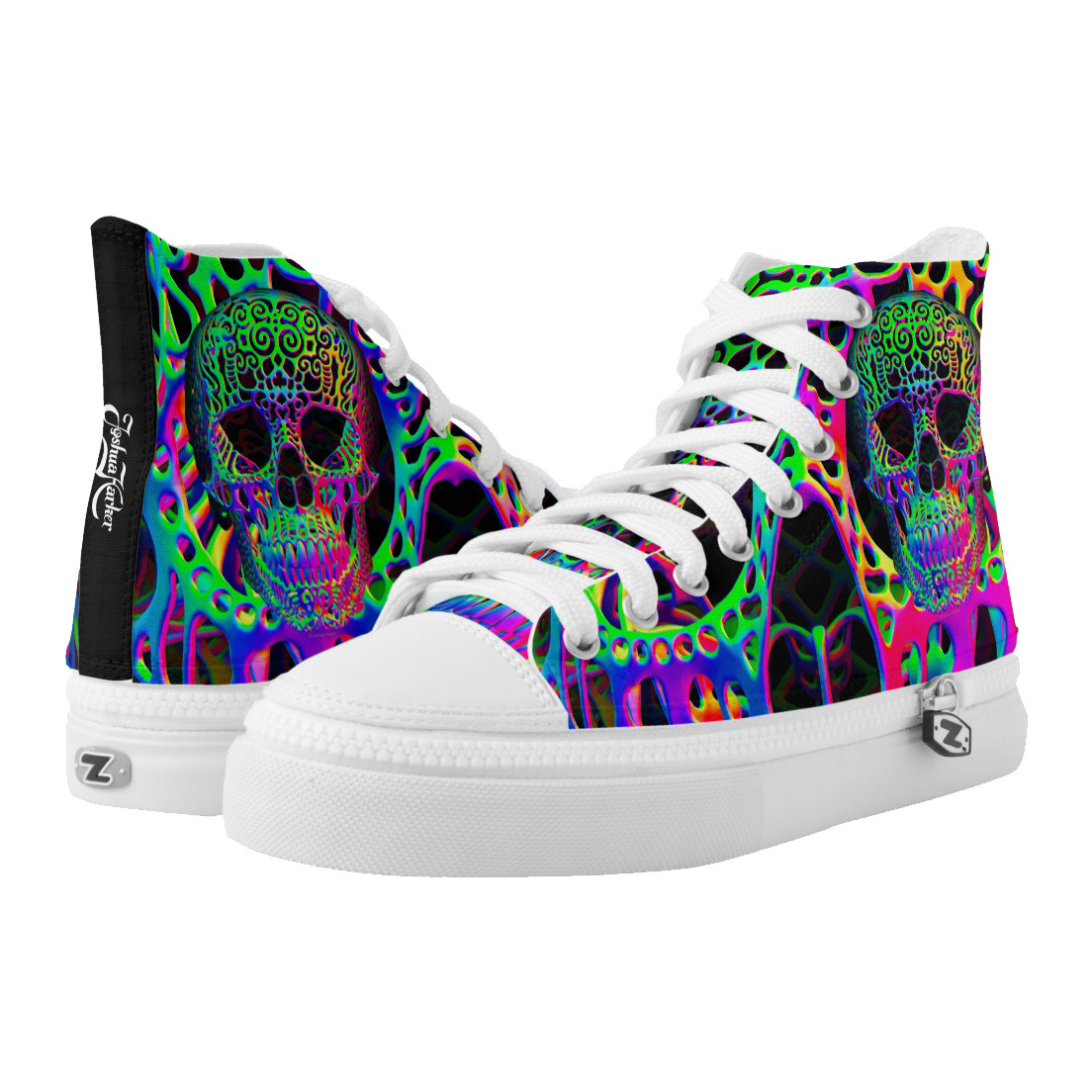 &quot;Crania Anatomica RGB&quot; Hi-Tops