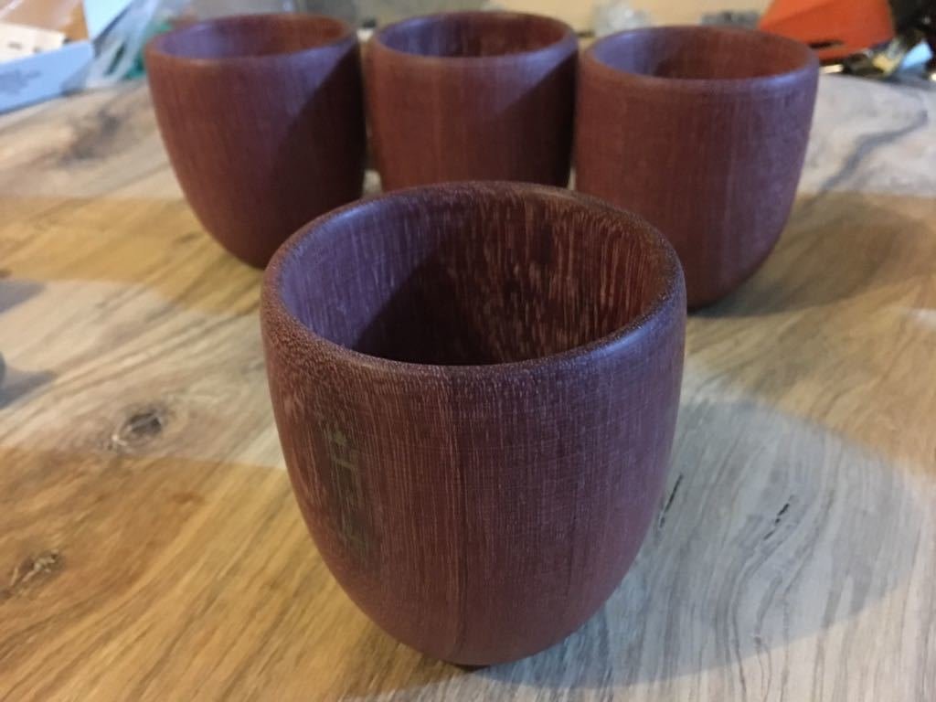 MUG´s de Madera Palo Violeta