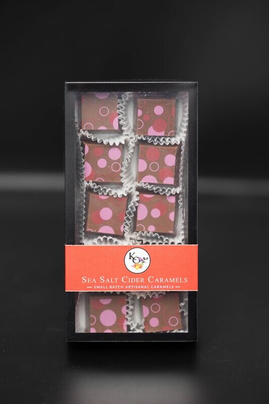 Sea Salt Cider Caramels