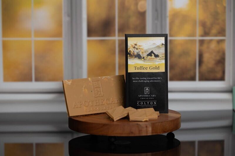 Toffee Gold Chocolate Bar