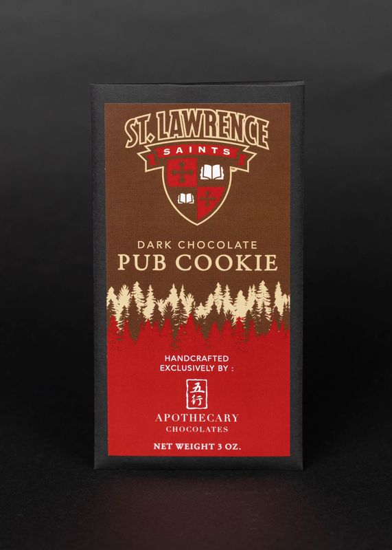 St. Lawrence University Dark Chocolate Pub Cookie Bar