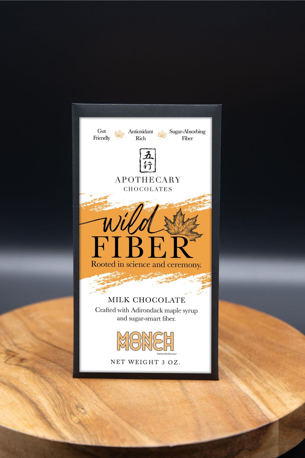 Wild Fiber Milk Chocolate Maple Crunch Bar