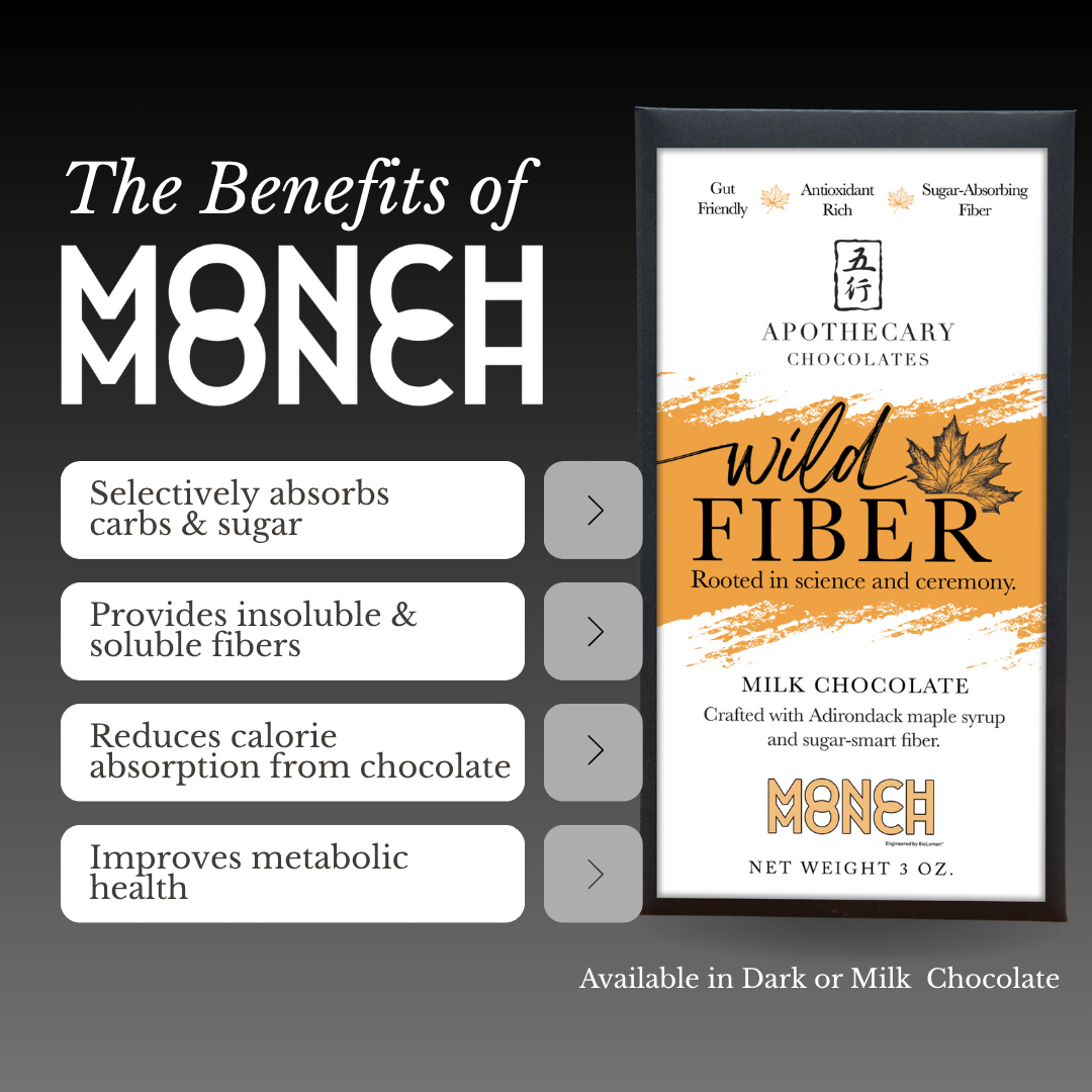 Wild Fiber Milk Chocolate Maple Crunch Bar