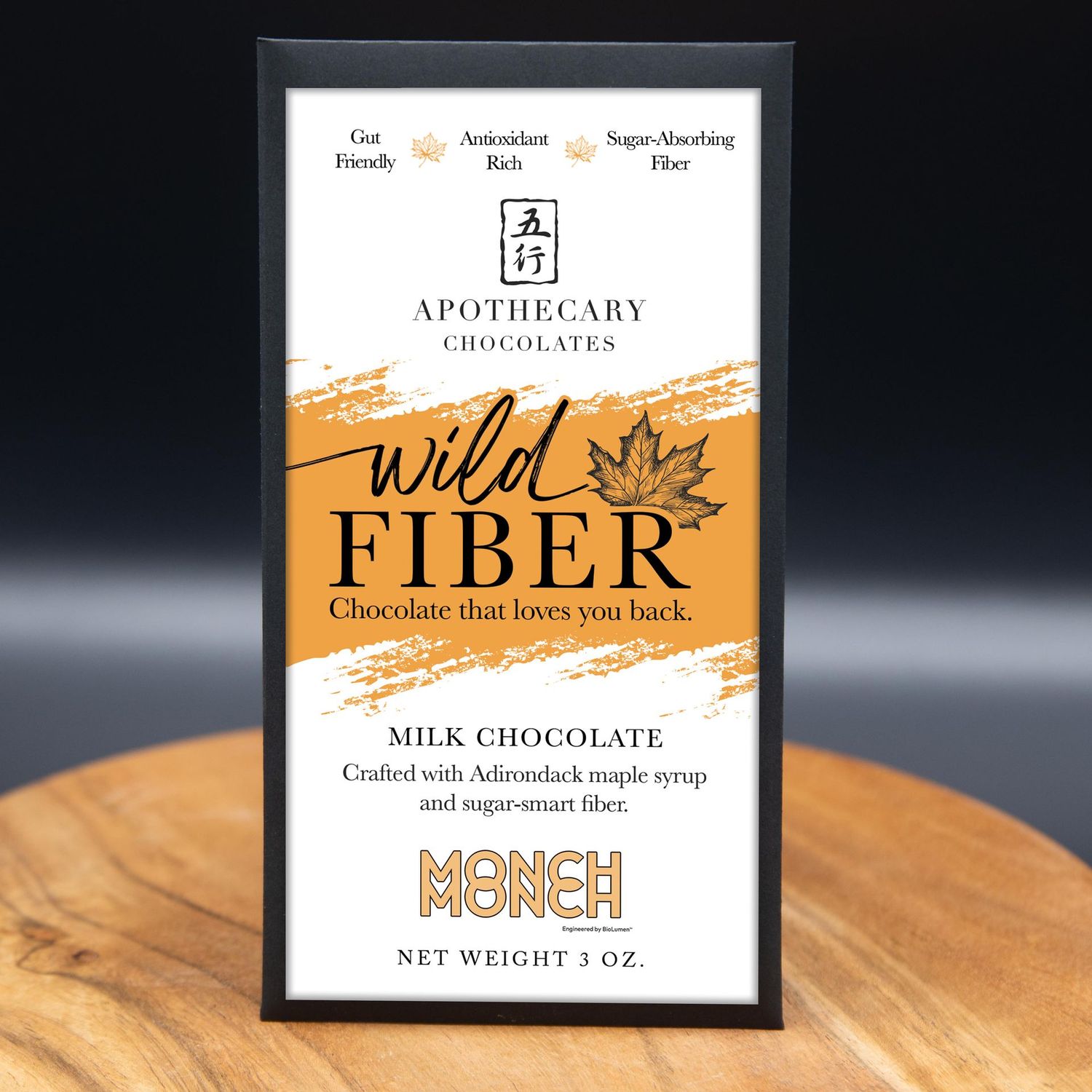 Wild Fiber Milk Chocolate Maple Crunch Bar