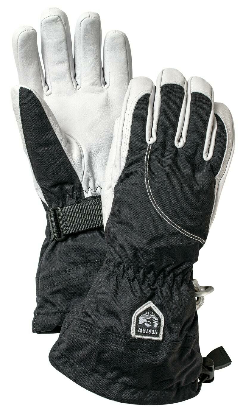 HESTRA Army Leather Heli Ski Female 5-finger Black