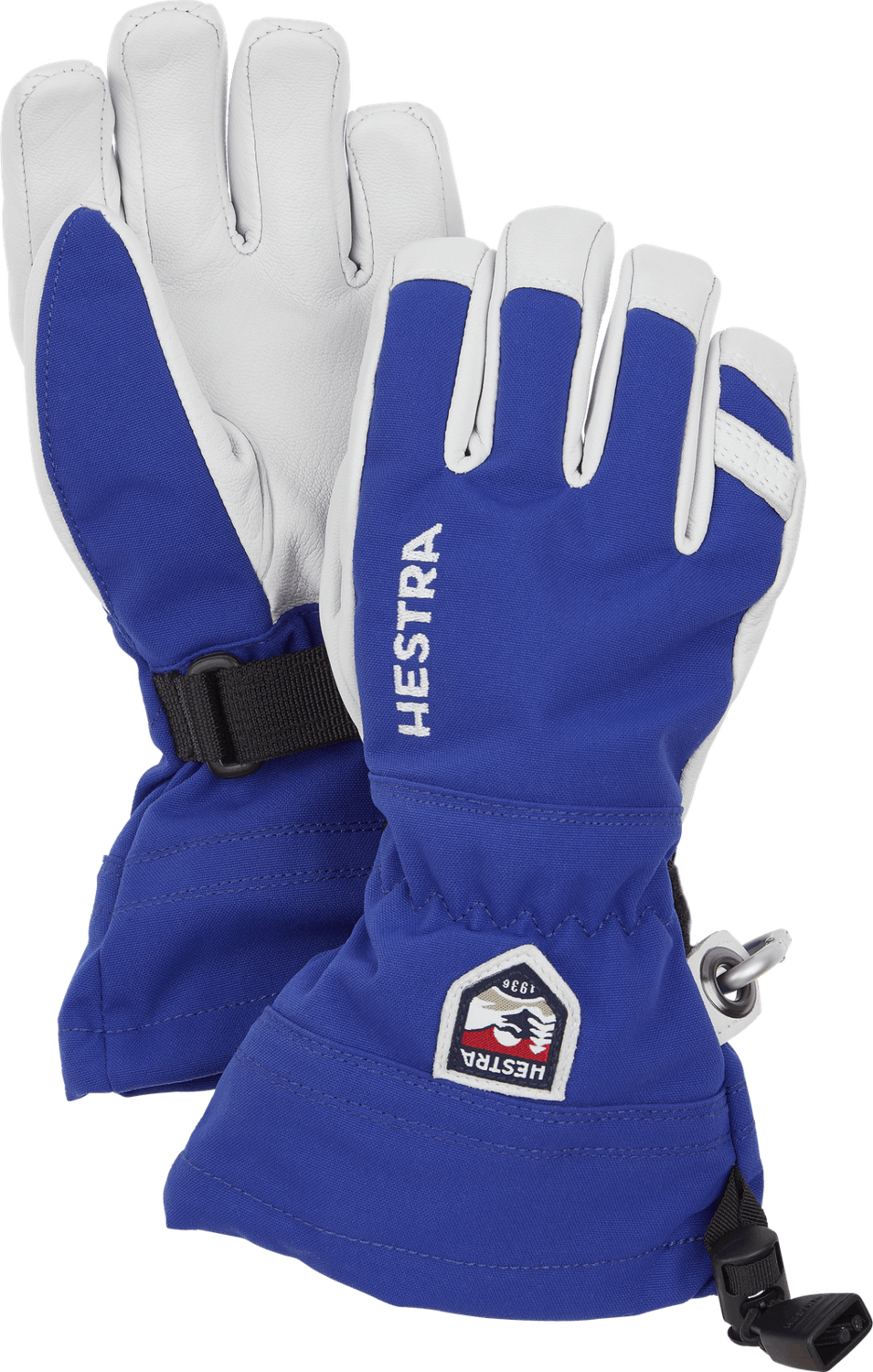 HESTRA ARMY LEATHER HELI SKI JR. Royal Blue