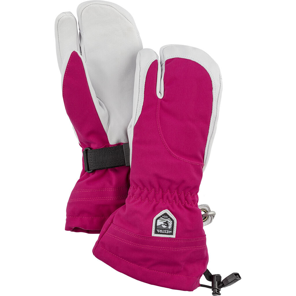 Hestra's Female Army Leather Heli Ski 3 finger Hestra's Female Army Leather Heli Ski 3 finger