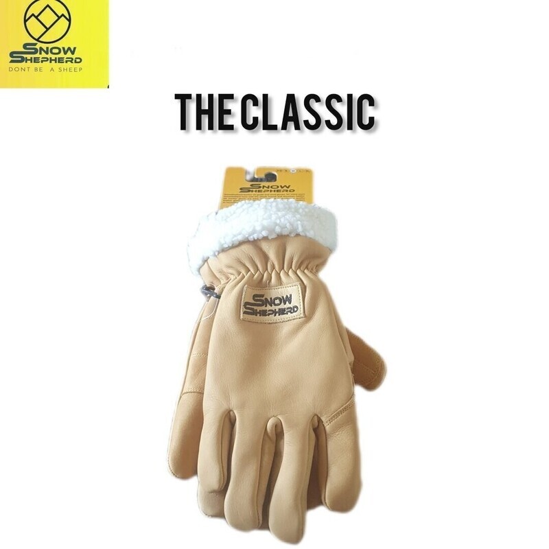 Snowshepherd Leather Ski classic Tan Glove