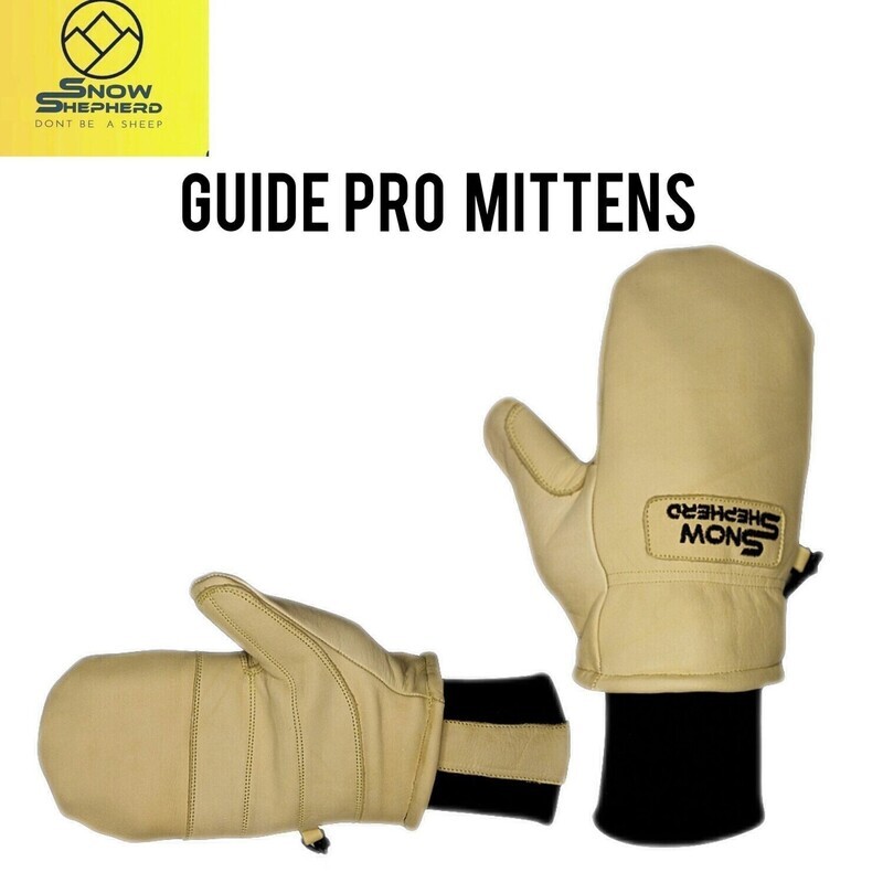 Snowshepherd Leather Guide Pro Tan Mitten