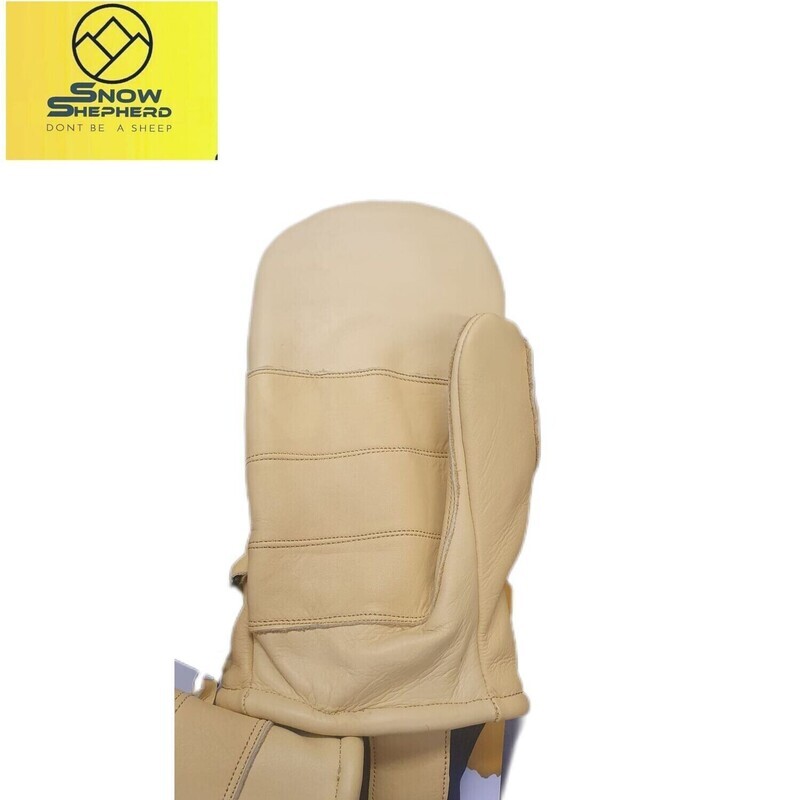 Snowshepherd Leather Guide Pro Tan Mitten