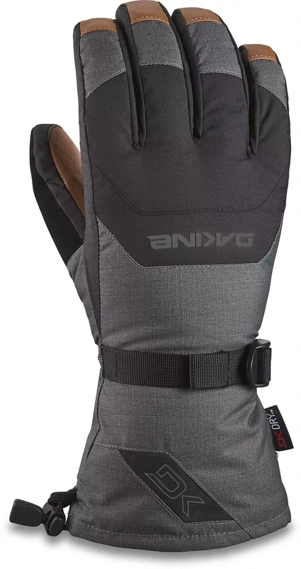 DAKINE LEATHER SCOUT GLOVE CARBON
