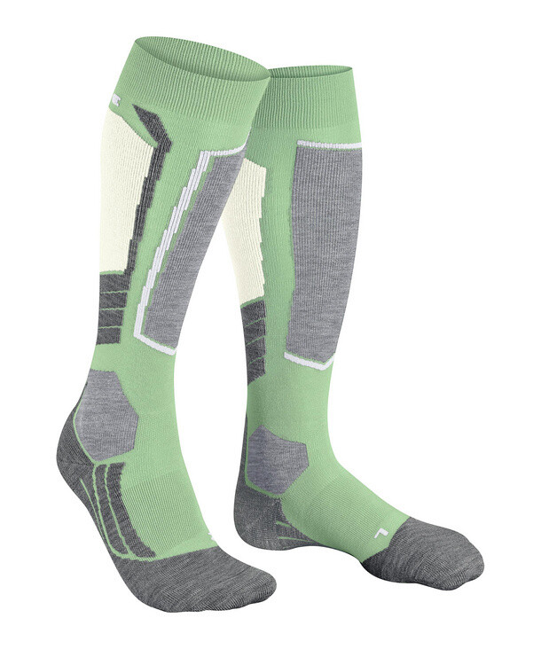 FALKE SK2 Intermediate Women Skiing Knee-high Socks quiet green