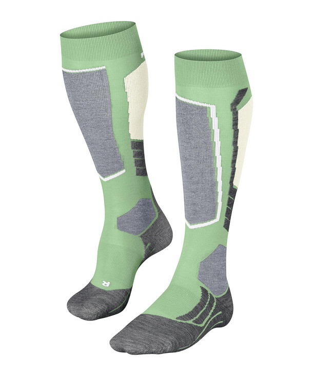 FALKE SK2 Intermediate Women Skiing Knee-high Socks quiet green