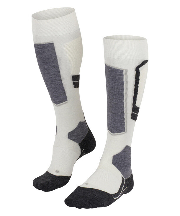 FALKE SK4 Advanced Women Skiing Knee-high Socks White