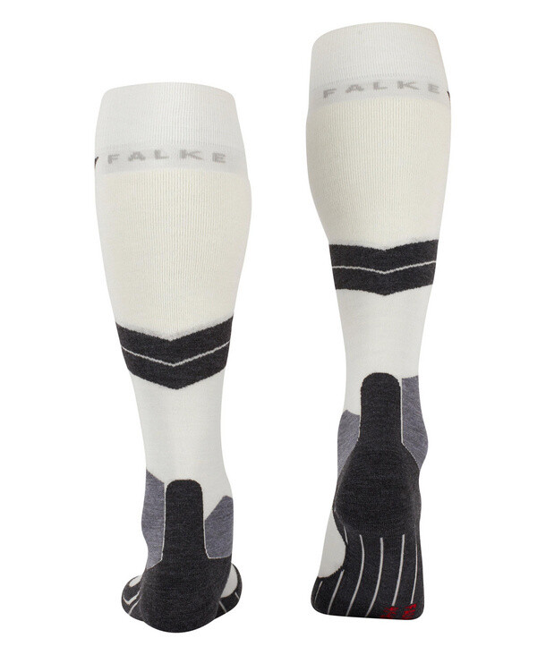 FALKE SK4 Advanced Women Skiing Knee-high Socks White