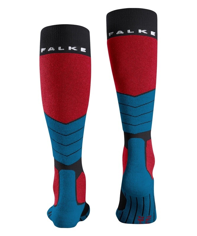 FALKE SK2 Intermediate Men Skiing Knee-high Socks BLACK