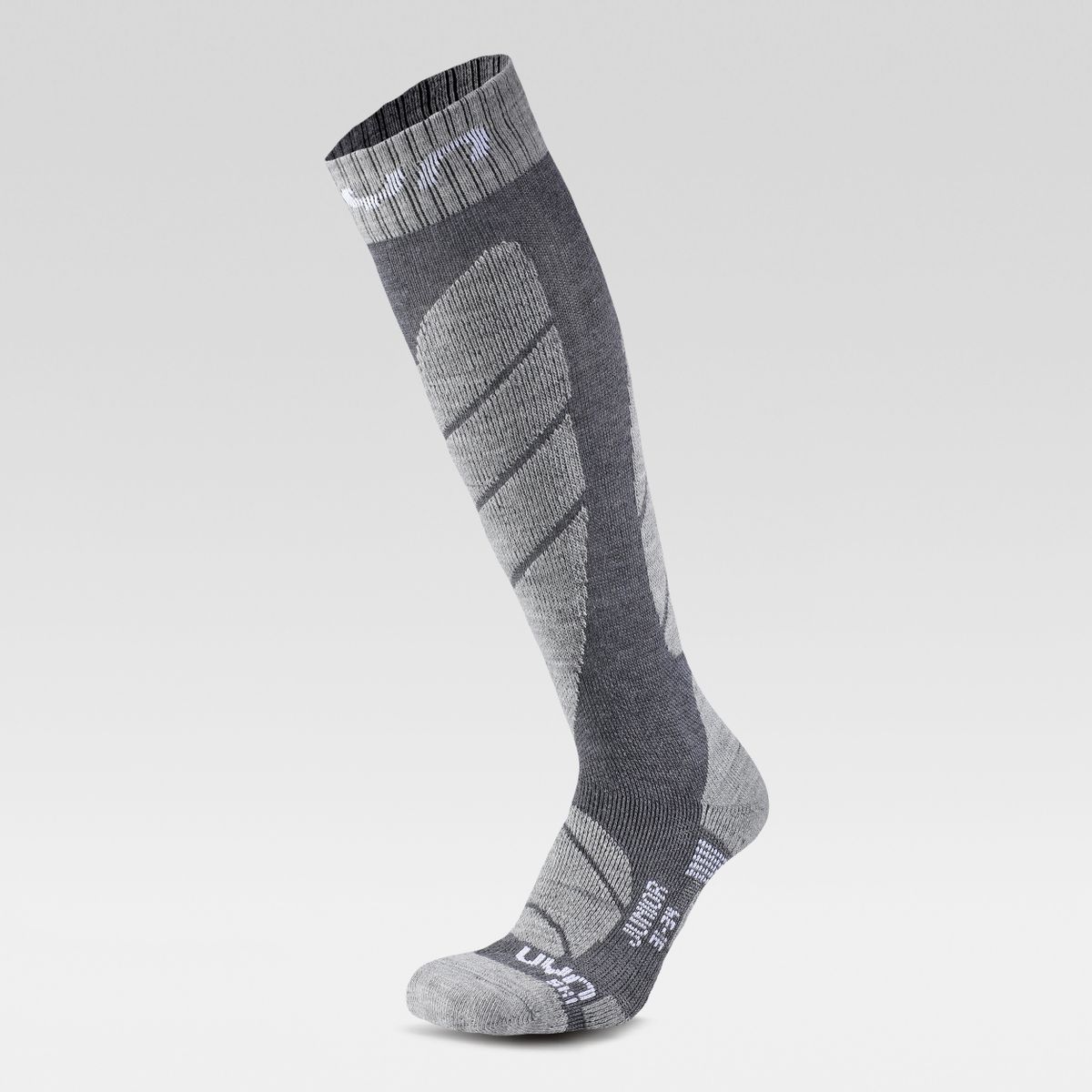 UYN JUNIOR SKI SOCK GRAY UYN JUNIOR SKI SOCK GRAY