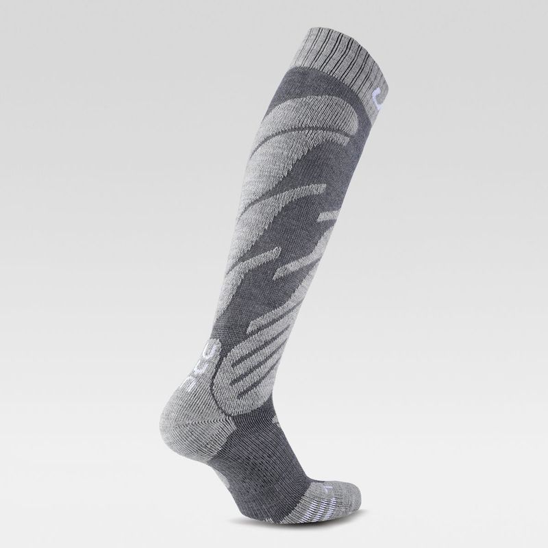 UYN JUNIOR SKI SOCK GRAY