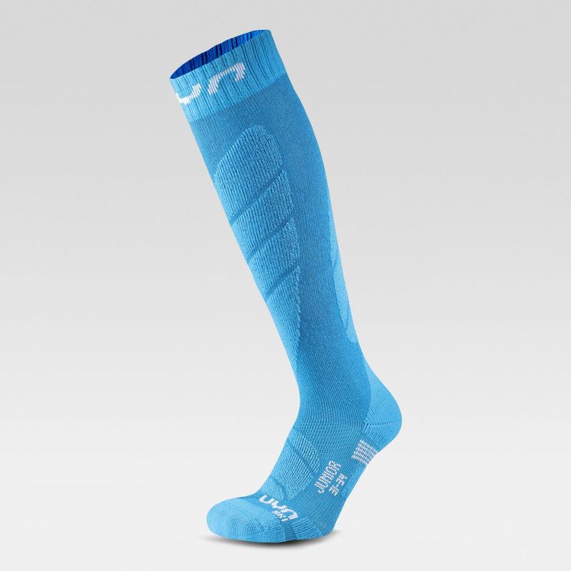 UYN JUNIOR SKI SOCK BLUE