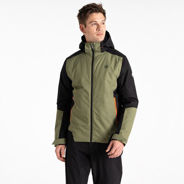 Dare2B Precision II Jacket Black/Olivine Green