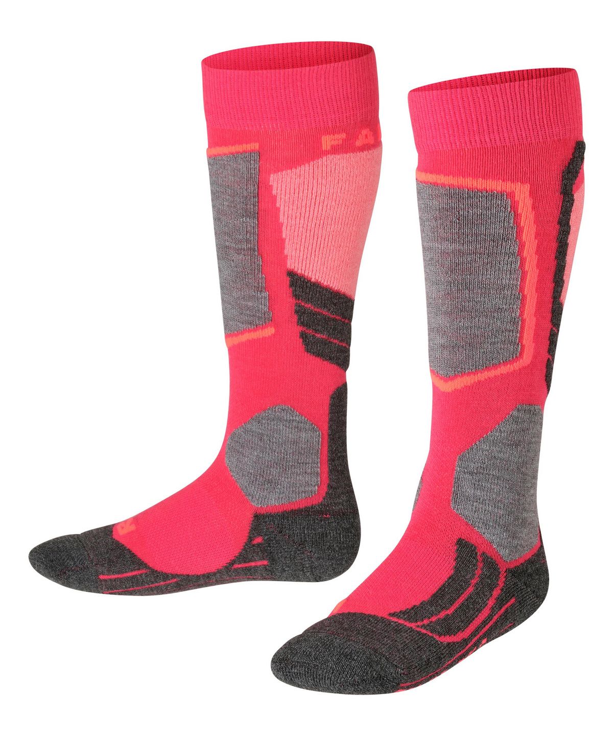 FLAKE SK2 Intermediate Kids Skiing Knee-high socks Rose FLAKE SK2 Intermediate Kids Skiing Knee-high socks Rose