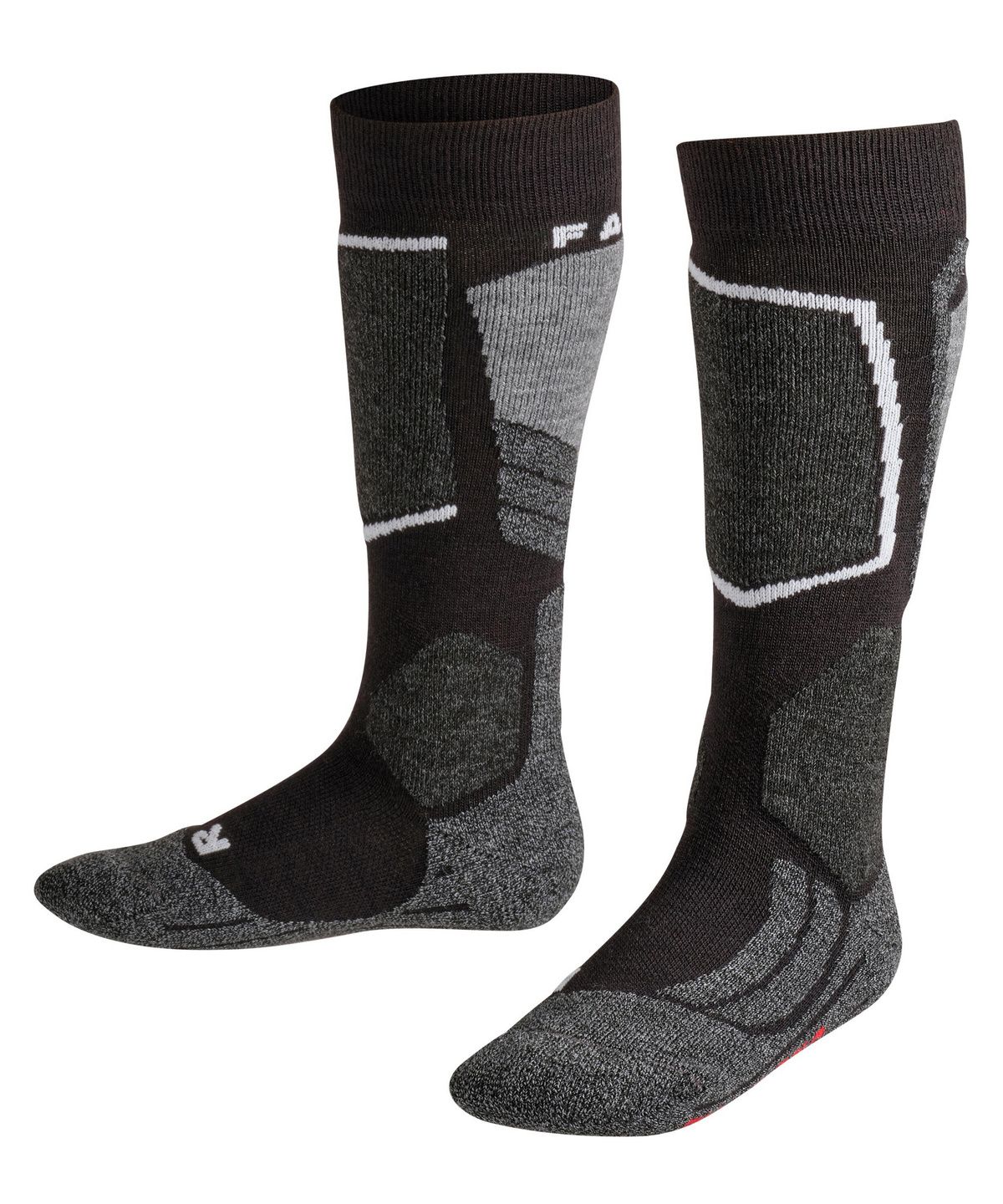 FLAKE SK2 Intermediate Kids Skiing Knee-high socks black-mix FLAKE SK2 Intermediate Kids Skiing Knee-high socks black-mix