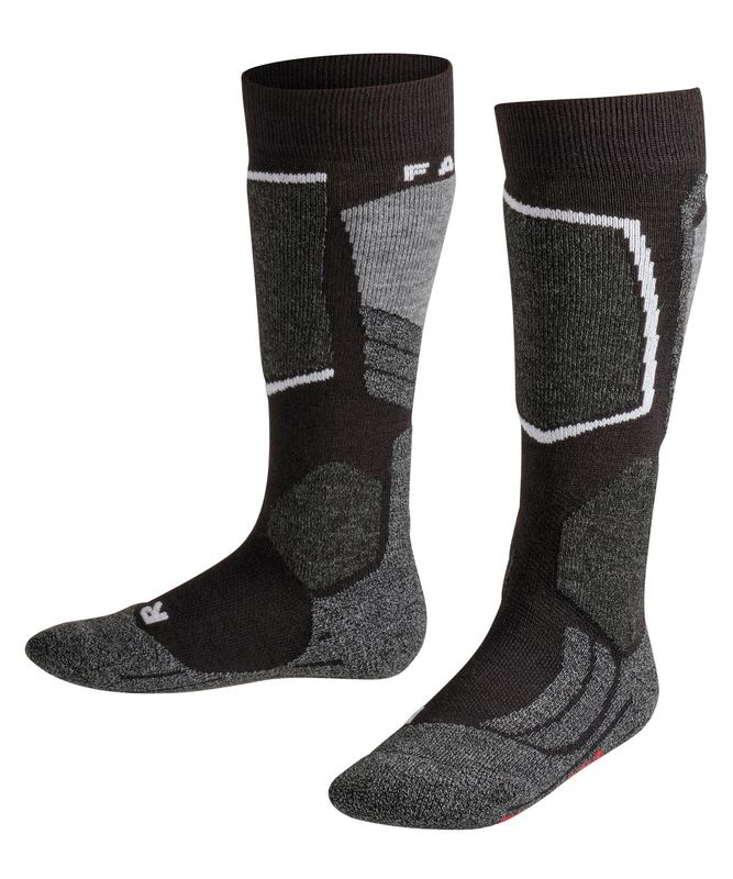 FLAKE SK2 Intermediate Kids Skiing Knee-high socks black-mix FLAKE SK2 Intermediate Kids Skiing Knee-high socks black-mix
