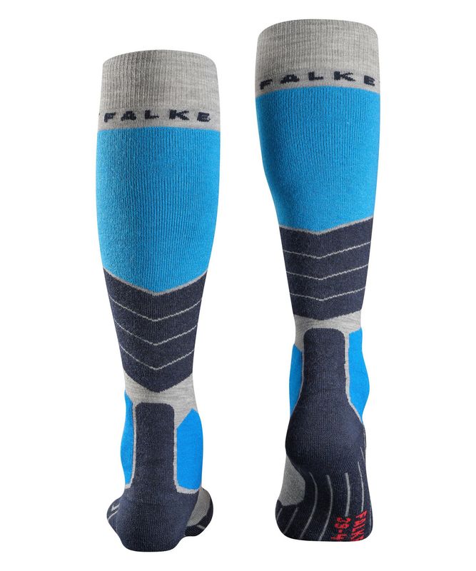 FLAKE SK2 Intermediate Men Skiing Knee-high socks - Light Grey