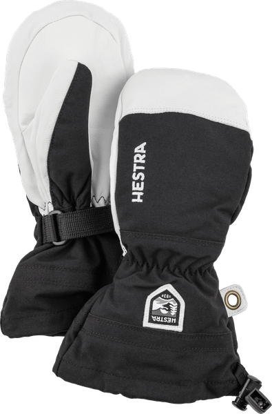 HESTRA Army Leather Heli Ski Mitt BLACK