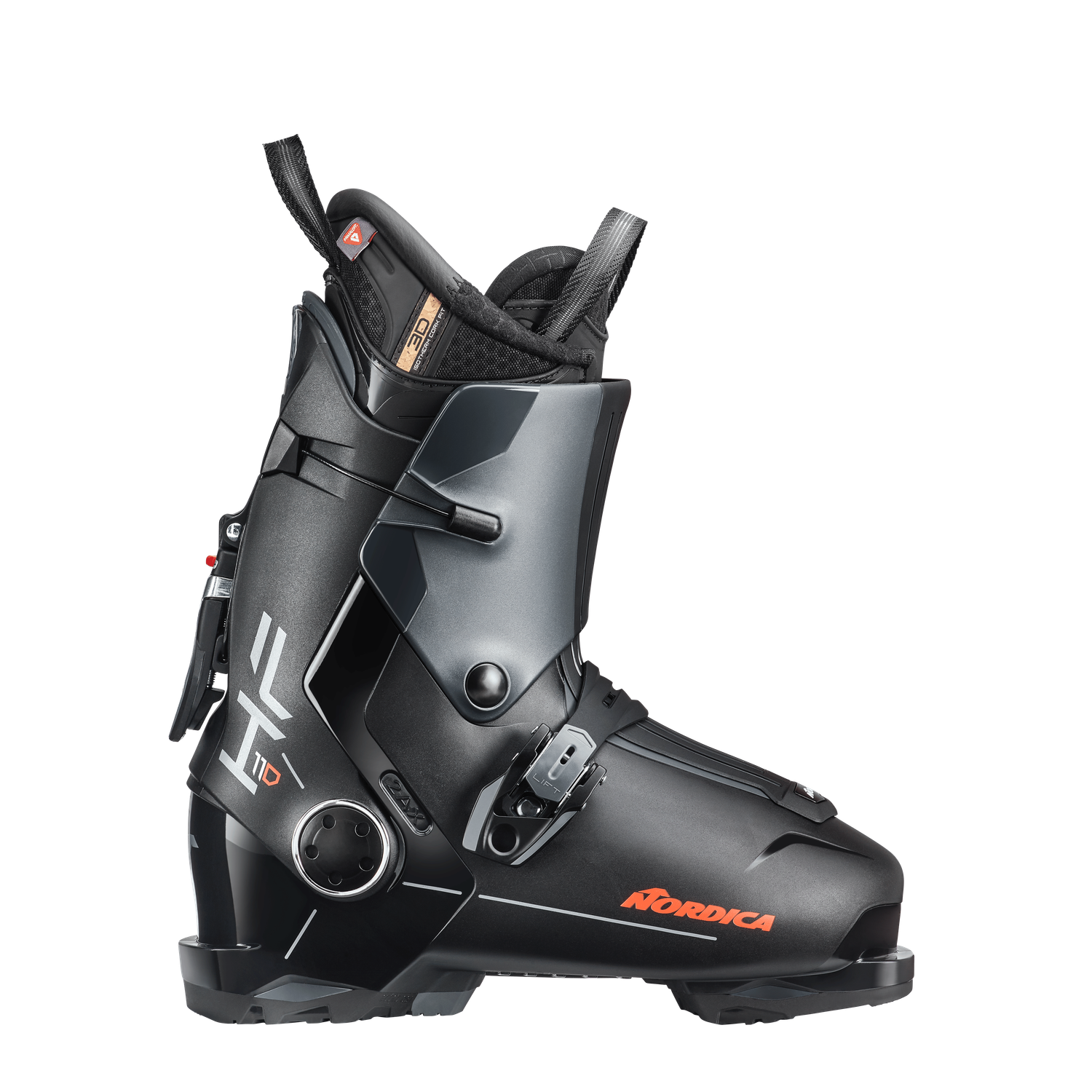 Nordica HF 110 GW Mens Ski Boots Black/Anthracite/Red Nordica HF 110 GW Mens Ski Boots Black/Anthracite/Red